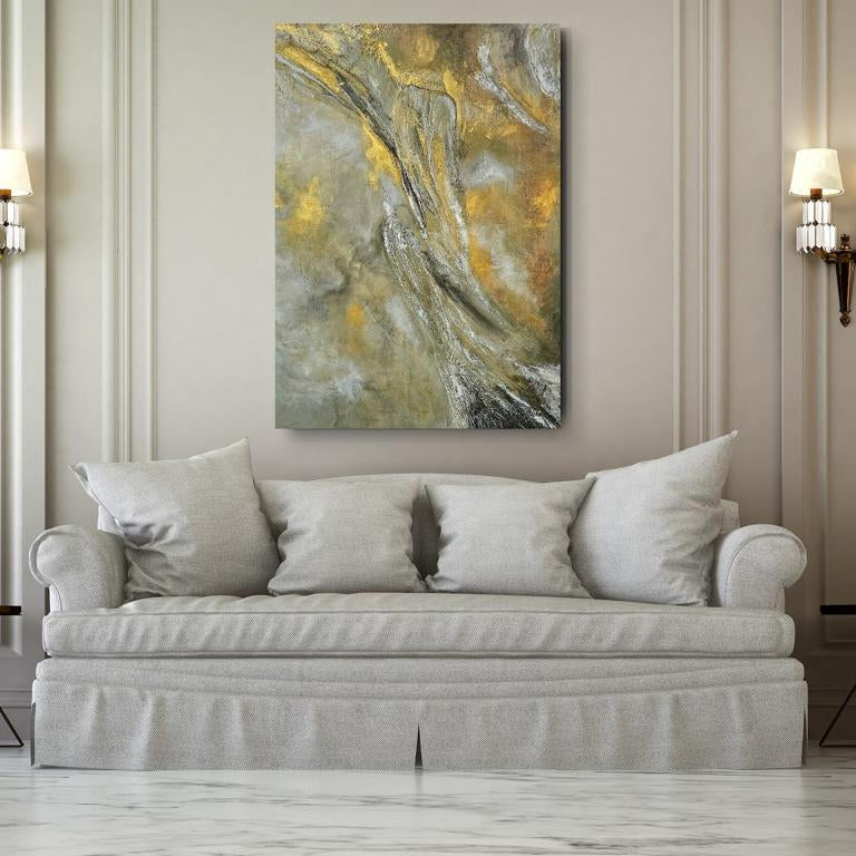 Earth Whispers — Mixed Media on Canvas