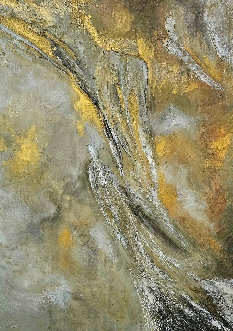 Earth Whispers — Mixed Media on Canvas