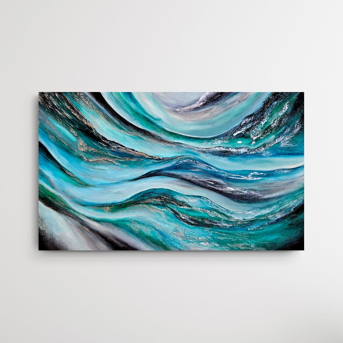 Whispers of the Water — Mixed Media on Canvas